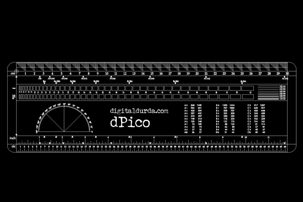 Typometer – dPico ® digitaldurda